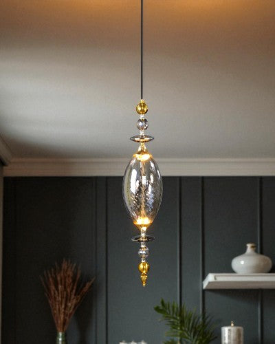 Regal Prism Pendant Light - Smoke